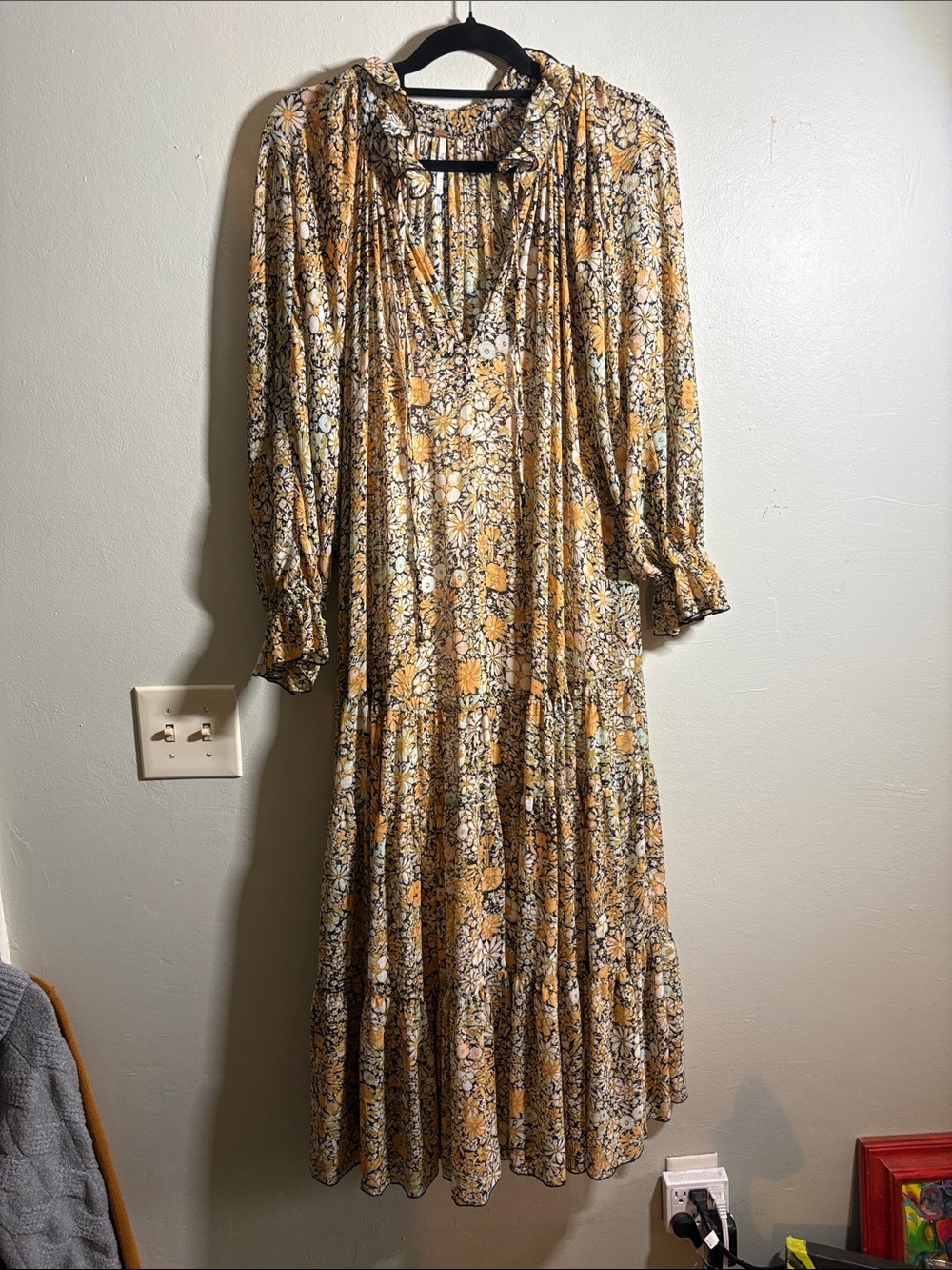 Free People Feeling Groovy Maxi Dress S price firm - Picture 8 of 10